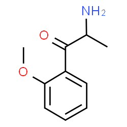 ChemSpider 2D Image | 2-Amino-1-(2-methoxyphenyl)-1-propanone | C10H13NO2