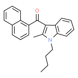 ChemSpider 2D Image | JWH 016 | C24H23NO