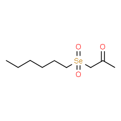 ChemSpider 2D Image | 1-(Hexylselenonyl)acetone | C9H18O3Se