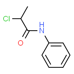 ChemSpider 2D Image | 2-chloropropionanilide | C9H10ClNO