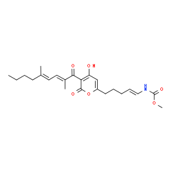 ChemSpider 2D Image | Myxopyronin B | C23H31NO6