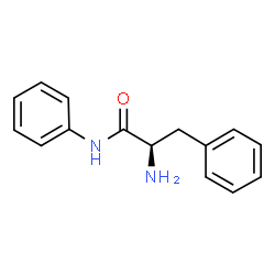 ChemSpider 2D Image | N-Phenyl-D-phenylalaninamide | C15H16N2O