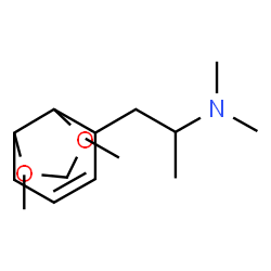 ChemSpider 2D Image | 1-(1,3-Benzodioxol-4-yl)-N,N-dimethyl-2-propanamine | C12H17NO2