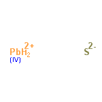 InChI=1/Pb.S.4H/q+2;-2;;;;/rH4Pb.S/h1H4;/q+2;-2