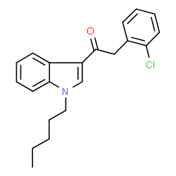 ChemSpider 2D Image | JWH-203 | C21H22ClNO