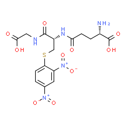 ChemSpider 2D Image | Glutathione S-(2,4 Dinitrobenzene) | C16H19N5O10S