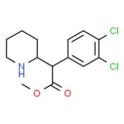 ChemSpider 2D Image | 3,4-DICHLOROMETHYLPHENIDATE | C14H17Cl2NO2