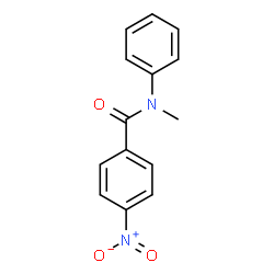 ChemSpider 2D Image | n-methyl-4-nitrobenzanilide | C14H12N2O3