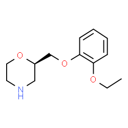 ChemSpider 2D Image | (R)-(+)-Viloxazine | C13H19NO3