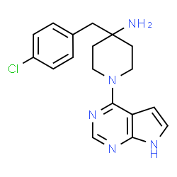 ChemSpider 2D Image | CCT128930 | C18H20ClN5