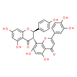 ChemSpider 2D Image | (+)-Morelloflavone | C30H20O11