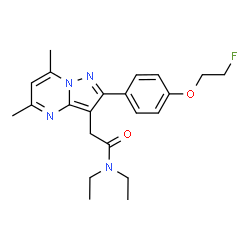 ChemSpider 2D Image | DPA-714 | C22H27FN4O2