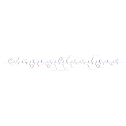 ChemSpider 2D Image | L-Histidyl-L-seryl-L-alpha-glutamylglycyl-L-isoleucyl-L-phenylalanyl-L-threonyl-L-alpha-aspartyl-L-seryl-L-tyrosyl-L-seryl-L-arginyl-L-tyrosyl-L-arginyl-L-lysyl-L-glutaminyl-L-methionyl-L-alanyl-L-val
yl-L-lysyl-L-lysyl-L-tyrosyl-L-leucyl-L-alanyl-L-alanyl-L-valyl-L-leucinamide | C143H226N40O39S