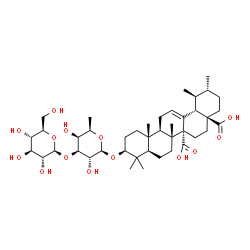 ChemSpider 2D Image | QUINOVIC ACID GLYCOSIDE 2 | C42H66O14