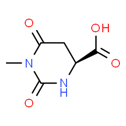 ChemSpider 2D Image | 1-Methyl-L-4,5-dihydrooroticacid | C6H8N2O4