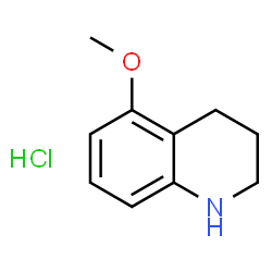 ChemSpider 2D Image | 5-Methoxy-1,2,3,4-tetrahydroquinoline hydrochloride | C10H14ClNO
