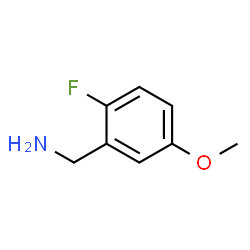 ChemSpider 2D Image | 2-FLUORO-5-METHOXY-BENZYLAMINE | C8H10FNO