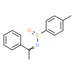 ChemSpider 2D Image | 4-Methyl-N-(1-phenylethylidene)benzenesulfinamide | C15H15NOS