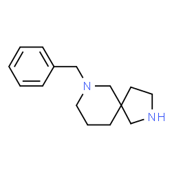 ChemSpider 2D Image | 7-Benzyl-2,7-diazaspiro[4.5]decane | C15H22N2