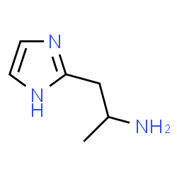 ChemSpider 2D Image | 1-(1H-Imidazol-2-yl)-2-propanamine | C6H11N3