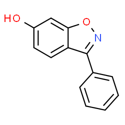 ChemSpider 2D Image | 3-Phenyl-1,2-benzoxazol-6-ol | C13H9NO2