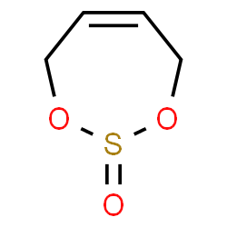 ChemSpider 2D Image | 4,7-Dihydro-1,3,2-dioxathiepine 2-oxide | C4H6O3S