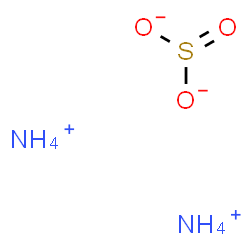 ChemSpider 2D Image | ammonium sulfite | H8N2O3S