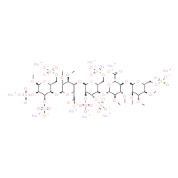 ChemSpider 2D Image | Idraparinux sodium | C38H55Na9O49S7