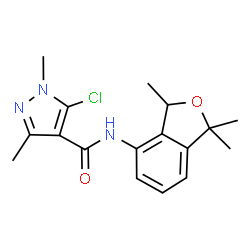ChemSpider 2D Image | furametpyr | C17H20ClN3O2