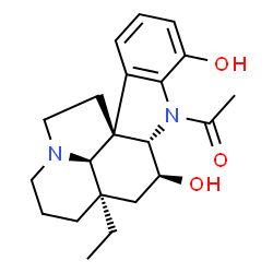ChemSpider 2D Image | (+)-Spegazzinine | C21H28N2O3