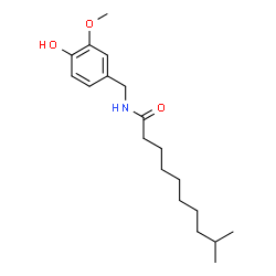 ChemSpider 2D Image | homodihydrocapsaicin-I | C19H31NO3