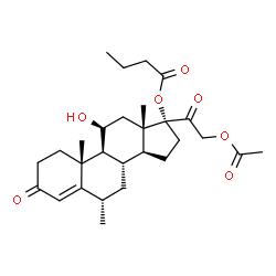 ChemSpider 2D Image | Amebucort | C28H40O7