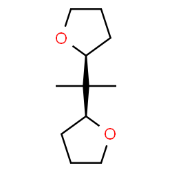 ChemSpider 2D Image | (2S,2'S)-2,2'-(2,2-Propanediyl)ditetrahydrofuran | C11H20O2