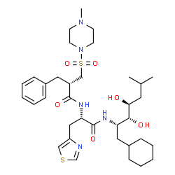 ChemSpider 2D Image | Zankiren | C35H55N5O6S2