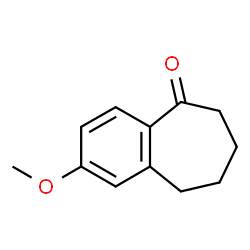 ChemSpider 2D Image | 2-Methoxy-6,7,8,9-Tetrahydro-Benzocyclohepten-5-One | C12H14O2