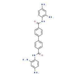 ChemSpider 2D Image | N,N'-Bis(2,4-diaminophenyl)-4,4'-biphenyldicarboxamide | C26H24N6O2