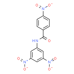 ChemSpider 2D Image | N-(3,5-Dinitrophenyl)-4-nitrobenzamide | C13H8N4O7