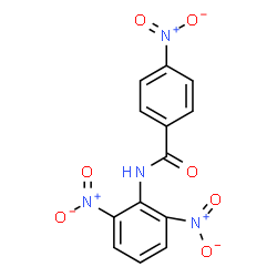 ChemSpider 2D Image | N-(2,6-Dinitrophenyl)-4-nitrobenzamide | C13H8N4O7