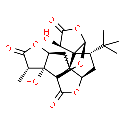 ChemSpider 2D Image | GinkgolideA | C20H24O9