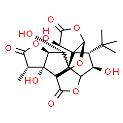 ChemSpider 2D Image | GinkgolideC | C20H24O11