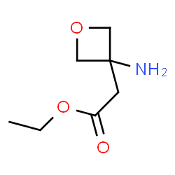 ChemSpider 2D Image | Ethyl (3-amino-3-oxetanyl)acetate | C7H13NO3