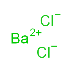 ChemSpider 2D Image | Barium chloride | BaCl2