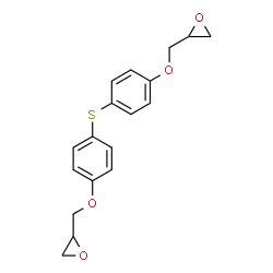 ChemSpider 2D Image | 2,2'-[Sulfanediylbis(4,1-phenyleneoxymethylene)]dioxirane | C18H18O4S