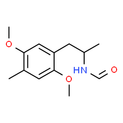 ChemSpider 2D Image | N-[1-(2,5-Dimethoxy-4-methylphenyl)-2-propanyl]formamide | C13H19NO3