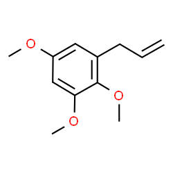 ChemSpider 2D Image | 1-Allyl-2,3,5-trimethoxybenzene | C12H16O3