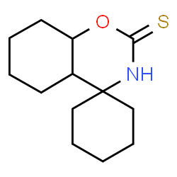 ChemSpider 2D Image | Hexahydrospiro[1,3-benzoxazine-4,1'-cyclohexane]-2(3H)-thione | C13H21NOS