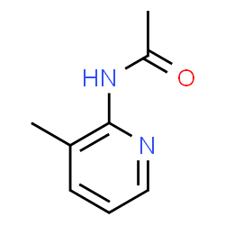 ChemSpider 2D Image | N-(3-Methyl-2-pyridinyl)acetamide | C8H10N2O