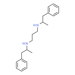 ChemSpider 2D Image | N,N'-Bis(1-phenyl-2-propanyl)-1,3-propanediamine | C21H30N2