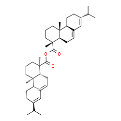 ChemSpider 2D Image | (1R,4aR,4bR,10aR)-7-Isopropyl-1,4a-dimethyl-1,2,3,4,4a,4b,5,6,10,10a-decahydro-1-phenanthrenecarboxylic anhydride | C40H58O3