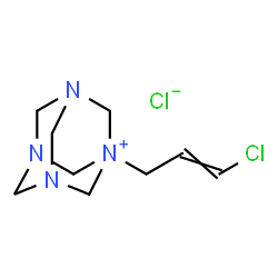ChemSpider 2D Image | Quaternium-15 | C9H16Cl2N4